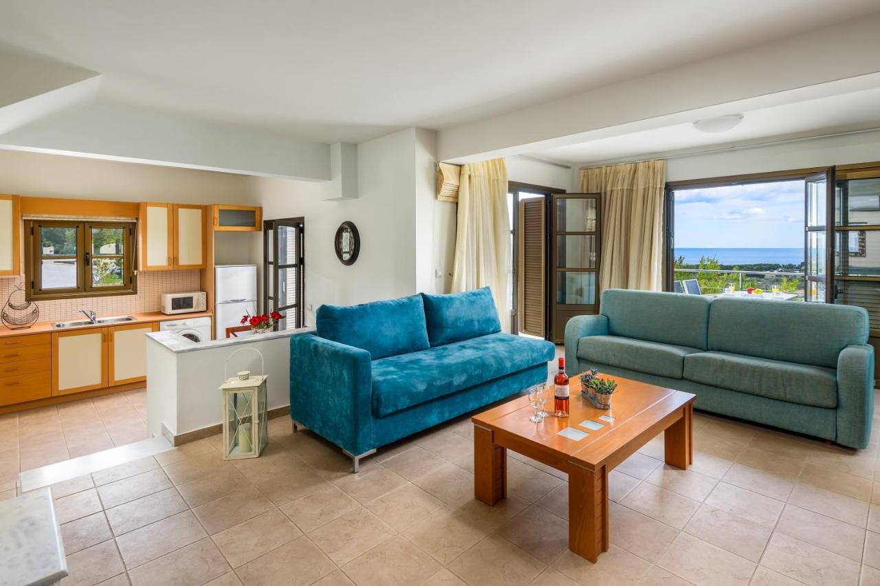 Aegean Blue Villa'S カラソス エクステリア 写真