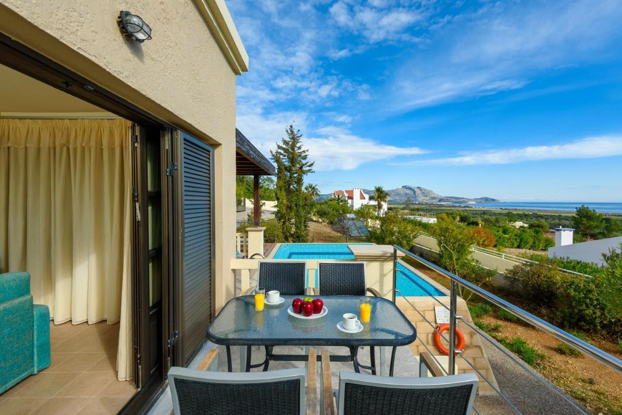 Aegean Blue Villa'S カラソス エクステリア 写真