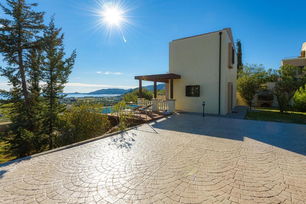 Aegean Blue Villa'S カラソス エクステリア 写真
