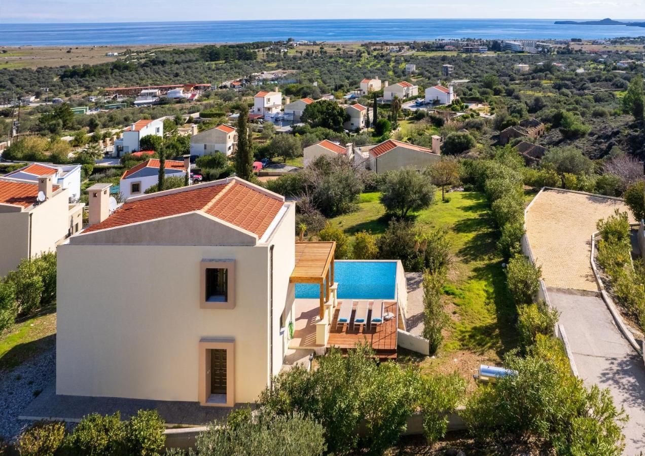 Aegean Blue Villa'S カラソス エクステリア 写真
