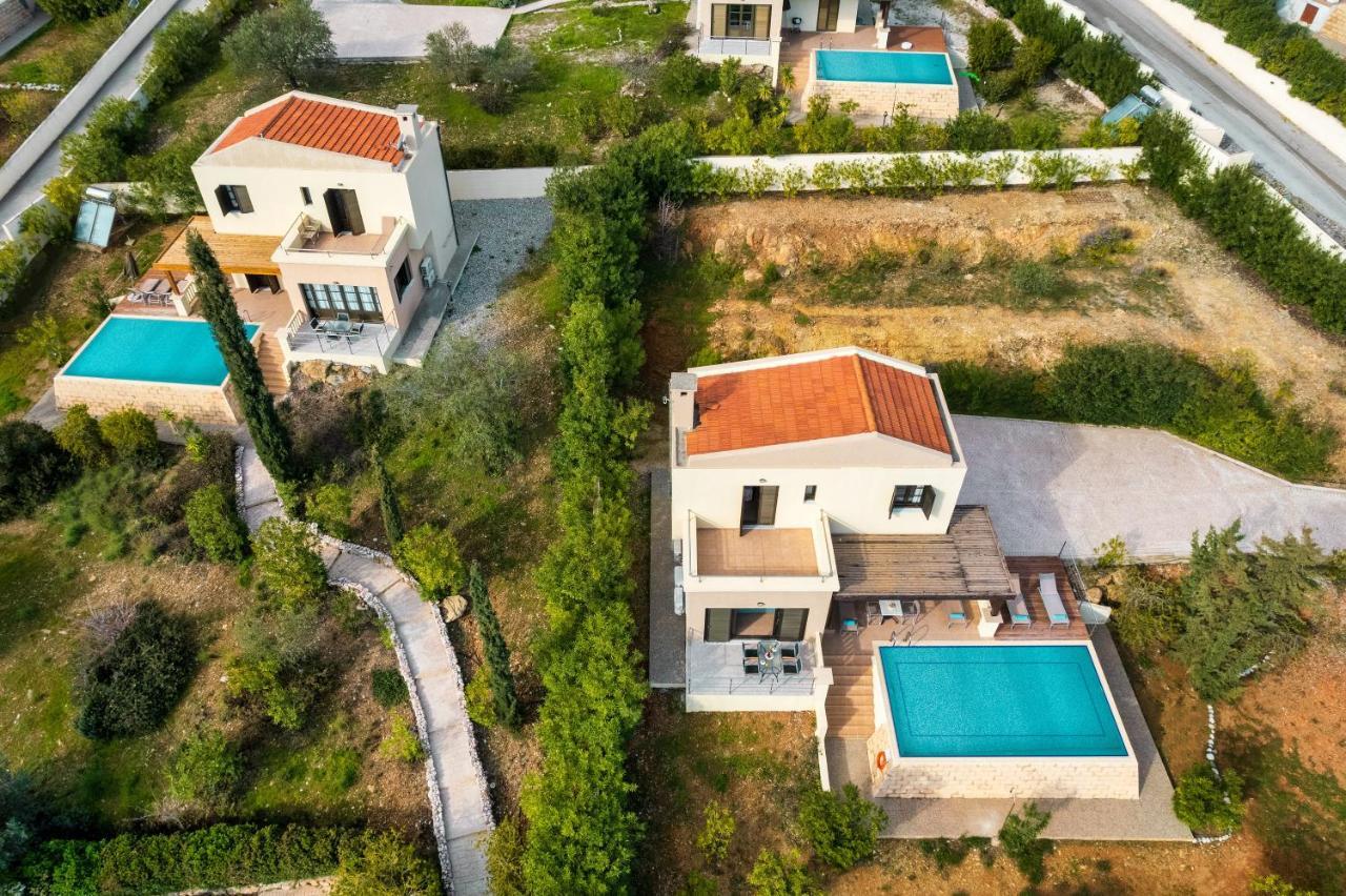 Aegean Blue Villa'S カラソス エクステリア 写真